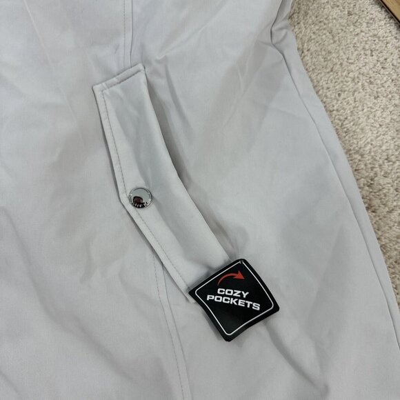 HFX All Weather Trench Wind/Water Resistant Coat CEMENT Women's Sz XXL NWT - Picture 15 of 16